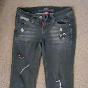 Black jeans almost famous size 3
